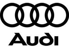 Audi logo — connected device platforms and digital transformation in automotive